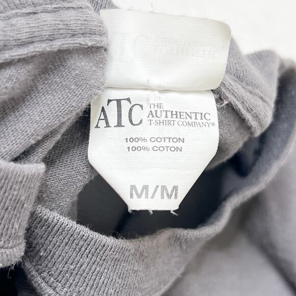 Y2K Wormholer Btw Astronaut Space Ship Graphic T-Shirt Gray Short Sleeve Men's M - Picture 5 of 7